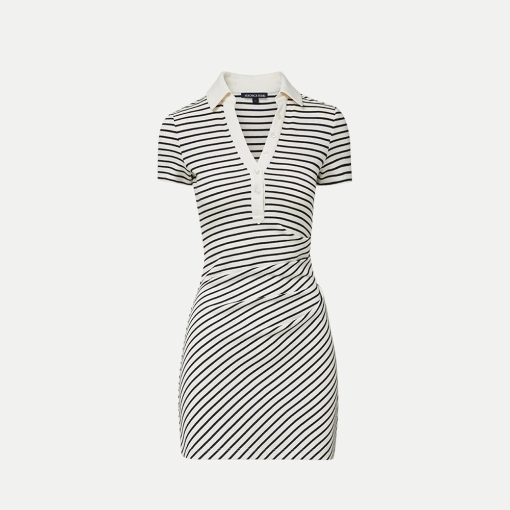 Veronica Beard Lanier Polo Mini Dress - Picture 2 of 2